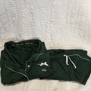 Born Green Pajama Set